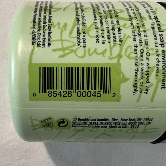 🌟NWT🌟Bumble and bumble Seaweed Nourishing Whipped Scalp Scrub 6.7oz - Picture 10 of 11